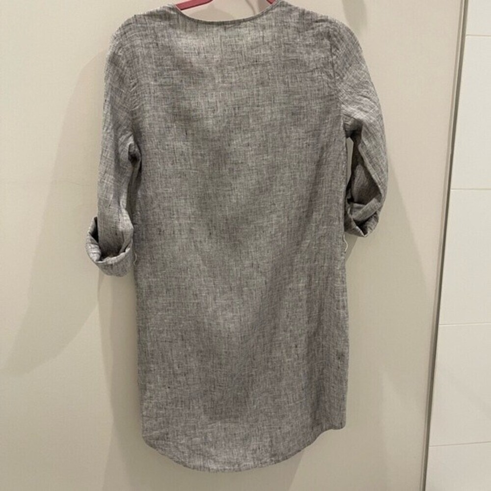 Joie XXS Rathana C Linen dress - gray - Picture 15 of 16